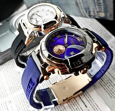 Tissot PAREJA BLUE SILVER - FOR LOVERS